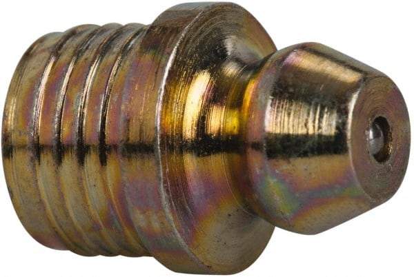 Value Collection - Straight Head Angle, 5/16 Thread Steel Drive-In Grease Fitting - Makers Industrial Supply