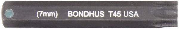 Bondhus - Star Hex Drive Bit - 2" OAL - Makers Industrial Supply