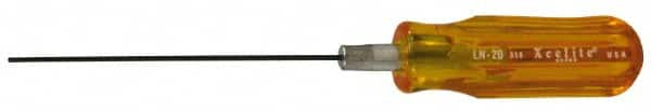 Xcelite - 7/64" Standard Hex Driver - 4" Bade Length, Standard Handle, 7-1/8" OAL - Makers Industrial Supply