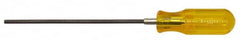 Xcelite - 5/32" Standard Hex Driver - 6" Bade Length, Standard Handle, 9-1/8" OAL - Makers Industrial Supply