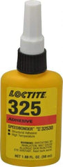 Loctite - 50 mL Bottle Two Part Acrylic Adhesive - 5 min Working Time, 2,200 psi Shear Strength, Series 325 - Makers Industrial Supply