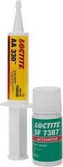 Loctite - 25 mL Aerosol Two Part Acrylic Adhesive - 5 min Working Time, Series 330 - Makers Industrial Supply