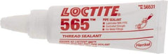 Loctite - 50 mL Tube White Pipe Sealant - 300°F Max Working Temp, For Threaded Metal Fittings - Makers Industrial Supply