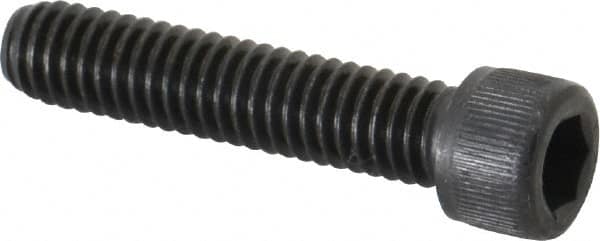 Value Collection - 5/16-18 UNC Hex Socket Drive, Socket Cap Screw - Alloy Steel, Black Oxide Finish, Partially Threaded, 1-1/2" Length Under Head - Makers Industrial Supply