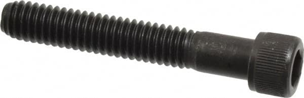 Value Collection - 5/16-18 UNC Hex Socket Drive, Socket Cap Screw - Alloy Steel, Black Oxide Finish, Partially Threaded, 2" Length Under Head - Makers Industrial Supply