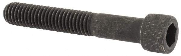 Value Collection - 3/8-16 UNC Hex Socket Drive, Socket Cap Screw - Alloy Steel, Black Oxide Finish, Partially Threaded, 2-1/2" Length Under Head - Makers Industrial Supply