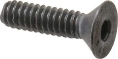 Value Collection - #10-24 UNC Hex Socket Drive, Flat Screw - Alloy Steel, Black Oxide Finish, 3/4" OAL - Makers Industrial Supply