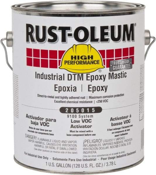 Rust-Oleum - 1 Gal Can Standard Activator - 130 to 220 Sq Ft/Gal Coverage, <250 g/L VOC Content - Makers Industrial Supply