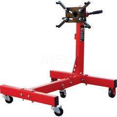 Big Red - Jack Stands & Tripods; Jack Stand Type: Engine Stand ; Load Capacity (Lb.): 1500.000 ; Load Capacity (Ton): 3/4 (Inch); Minimum Height (Inch): 30-1/2 ; Maximum Height (Inch): 30-1/2 ; Additional Information: (4) Adjustable Arms; 360 Degree Rota - Exact Industrial Supply