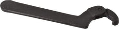 Martin Tools - 3/4" to 2" Capacity, Adjustable Hook Spanner Wrench - 6-3/8" OAL, 1/8" Hook Pin Height - Makers Industrial Supply