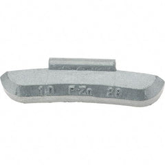 Perfect Equipment - 1 oz P Wheel Weight - Zinc, For Use with Automotive & Light Trucks - Makers Industrial Supply