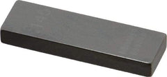 Mitutoyo - 0.145" Rectangular Steel Gage Block - Accuracy Grade AS-1, Includes Certificate of Inspection - Makers Industrial Supply