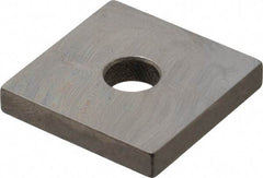 Mitutoyo - 0.16" Square Steel Gage Block - Accuracy Grade 0, Includes Certificate of Inspection - Makers Industrial Supply