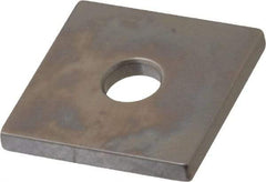 Mitutoyo - 0.117" Square Steel Gage Block - Accuracy Grade 0, Includes Certificate of Inspection - Makers Industrial Supply