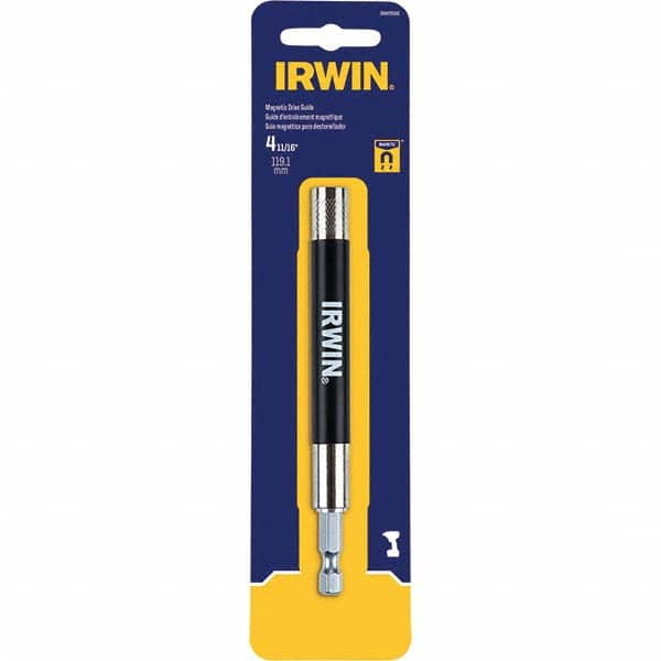 Irwin - Power & Impact Screwdriver Bits & Holders Bit Type: Magnetic Drive Guide Hex Size (Inch): 1/4 - Makers Industrial Supply