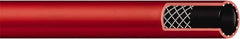 Continental ContiTech - 3/8" ID x 0.7" OD 50' Long Multipurpose Air Hose - MNPT x MNPT Ends, 300 Working psi, -40 to 190°F, 1/4" Fitting, Red - Makers Industrial Supply