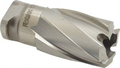 Annular Cutter: 3/4″ Dia, 3/4″ Depth of Cut, Cobalt 5/8″ Shank Dia, Rotaloc Twist-Style Shank, Bright/Uncoated