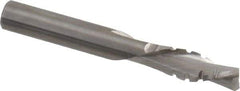 Onsrud - 3/8" Cutting Diam x 1-1/8" Length of Cut, 2 Flute, Downcut Spiral Router Bit - Uncoated, Right Hand Cut, Solid Carbide, 3" OAL x 3/8" Shank Diam, Chipbreaker, 30° Helix Angle - Makers Industrial Supply