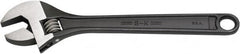 SK - 3/4" Jaw Capacity, 6" Standard Adjustable Wrench - Steel, Black Finish, 6" OAL - Makers Industrial Supply