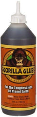 Gorilla Glue - 36 oz Bottle Brown All Purpose Glue - 20 min Working Time - Makers Industrial Supply