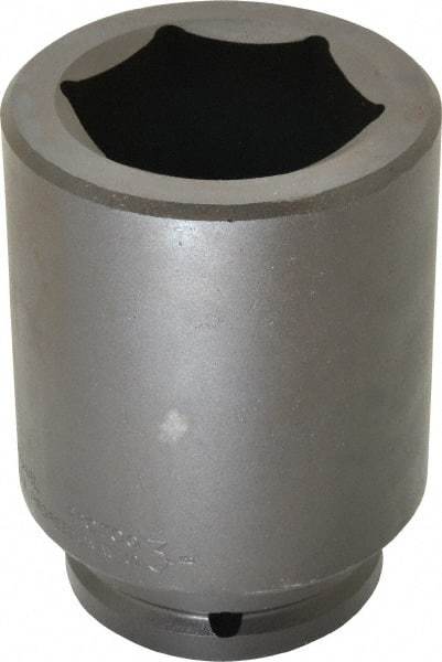 Proto - 1-1/2" Drive 3" Deep Impact Socket - 6 Points, 6-3/8" OAL - Makers Industrial Supply