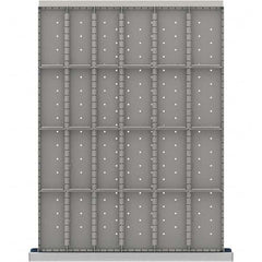 LISTA - 24-Compartment Drawer Divider Layout for 3.15" High Drawers - Makers Industrial Supply