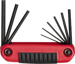 Eklind - 9 Piece Fold-Up Hex Key Set - Makers Industrial Supply