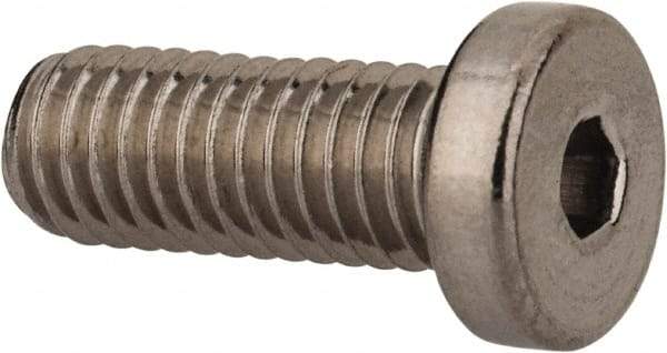 Value Collection - #10-32 UNF Hex Socket Drive, Low Socket Cap Screw - Grade 18-8 Stainless Steel, 1/2" Length Under Head - Makers Industrial Supply