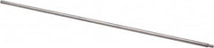 Schaefer Brush - 24" Long, 12-24 Female, Aluminum Brush Handle Extension - 0.313" Diam, 12-24 Male, For Use with Tube Brushes & Scrapers - Makers Industrial Supply