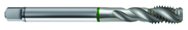 M24x3.0 6H 4-Flute Cobalt Green Ring Semi-Bottoming 40 degree Spiral Flute Tap-Bright - Makers Industrial Supply