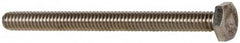 Value Collection - 1/4-20 UNC, 3" Length Under Head Hex Head Cap Screw - Fully Threaded, Grade 316 Stainless Steel, Uncoated, 7/16" Hex - Makers Industrial Supply