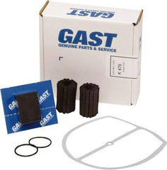 Gast - 9 Piece Air Compressor Repair Kit - For Use with Gast 0823/1023 Oil-Less "Q" Models with Internal Filtration - Makers Industrial Supply