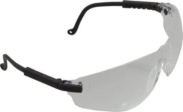 Uvex - Clear Lenses, Frameless Safety Glasses - Scratch Resistant, Plastic Frame, Size Universal, Wrap Around - Makers Industrial Supply