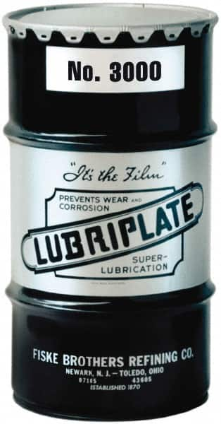 Lubriplate - 120 Lb Keg Lithium Low Temperature Grease - Black, Low Temperature, 300°F Max Temp, NLGIG 2, - Makers Industrial Supply