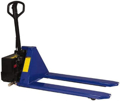 Value Collection - 3,000 Lb Capacity, 31" Lift Height, Battery Operated Lift - 3-1/3" Lowered Height, 13" Load Center, 43-1/4" Fork Length, 27" Overall Width - Makers Industrial Supply