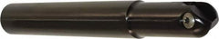 Millstar - 3/4" Cut Diam, 3-1/2" Max Depth of Cut, 3/4" Shank Diam, 4" OAL, Indexable Ball Nose End Mill - Straight Shank, SFCY Toolholder, MB, MBT, RBT Insert - Makers Industrial Supply