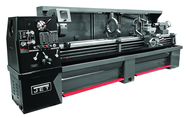 21x80 Geared Head Lathe with 3-1/8" D1-8 Large Spindle Bore;Matrix disc clutch; 21" swing; 80" between centers; 10-2/3" cross slide travel; 16 spindle speeds (20-1600RPM); 10HP 230/460V 3PH Prewired 230V CSA/UL Certified - Makers Industrial Supply