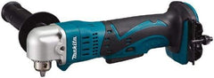 Makita - 18 Volt 3/8" Chuck Right Angle Handle Cordless Drill - 0-1800 RPM, Keyed Chuck, Reversible, Lithium-Ion Batteries Not Included - Makers Industrial Supply