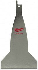 Milwaukee Tool - Power Saw Scraper Blade - For Use with All Hackzall & Sawzall Recip Saws - Makers Industrial Supply