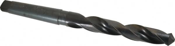 Hertel - 1-13/64", 4MT 118° Point High Speed Steel Taper Shank Drill Bit - Makers Industrial Supply