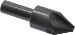 Hertel - 7/8" Head Diam, 1/2" Shank Diam, 4 Flute 60° High Speed Steel Countersink - Makers Industrial Supply