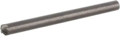 Hertel - 1/8" Head Diam, 1/8" Shank Diam, 4 Flute 120° High Speed Steel Countersink - 1-5/8" OAL, Straight Shank - Makers Industrial Supply