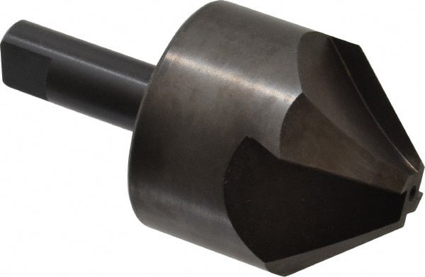 Hertel - 2-1/2" Head Diam, 3/4" Shank Diam, 4 Flute 82° High Speed Steel Countersink - Makers Industrial Supply