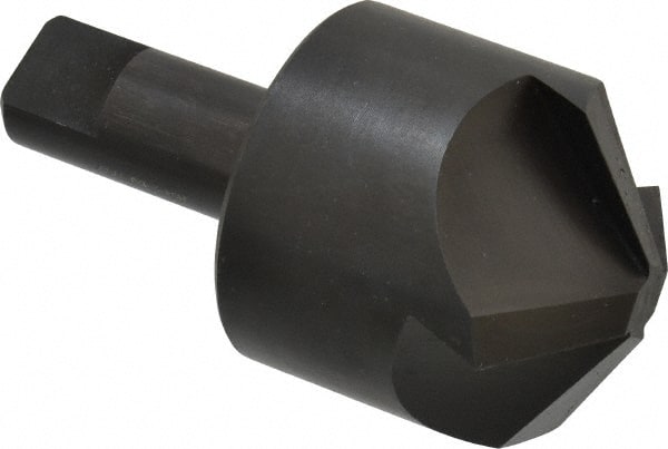 Hertel - 2" Head Diam, 3/4" Shank Diam, 4 Flute 120° High Speed Steel Countersink - Makers Industrial Supply