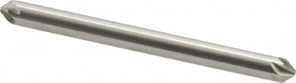 Hertel - 1/8" Head Diam, 1/8" Shank Diam, 6 Flute 82° High Speed Steel Countersink - Makers Industrial Supply