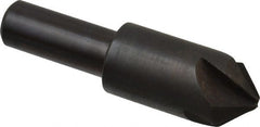 Hertel - 3/4" Head Diam, 1/2" Shank Diam, 4 Flute 90° High Speed Steel Countersink - Makers Industrial Supply