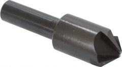 Hertel - 5/8" Head Diam, 3/8" Shank Diam, 4 Flute 100° High Speed Steel Countersink - Makers Industrial Supply