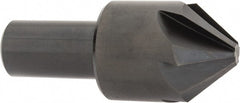 Hertel - 1-1/4" Head Diam, 3/4" Shank Diam, 6 Flute 82° High Speed Steel Countersink - Makers Industrial Supply