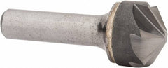 Hertel - 1" Head Diam, 1/2" Shank Diam, 6 Flute 120° Solid Carbide Countersink - Makers Industrial Supply