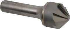 Hertel - 1" Head Diam, 1/2" Shank Diam, 6 Flute 100° Solid Carbide Countersink - Makers Industrial Supply